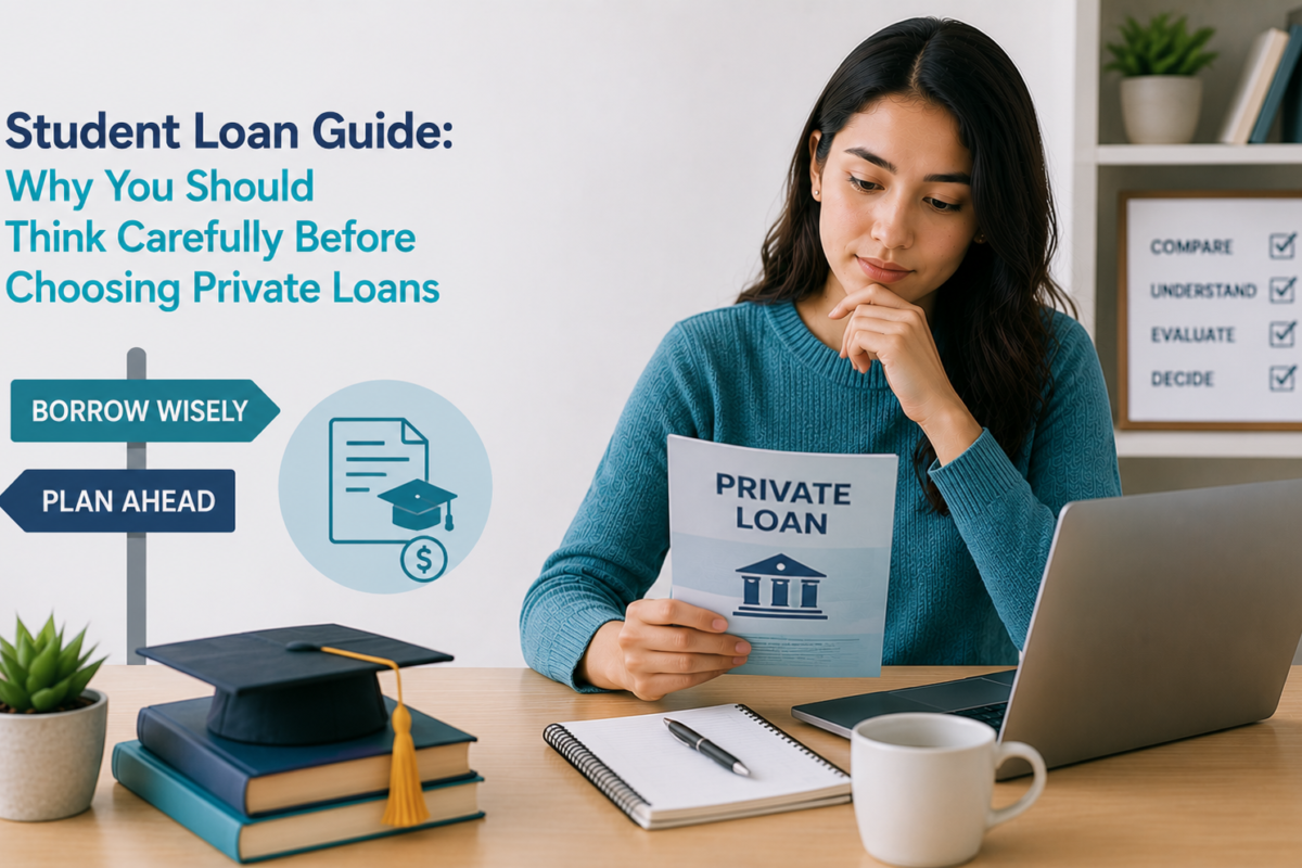 Student Loan Guide: Why You Should Think Carefully Before Choosing Private Loans